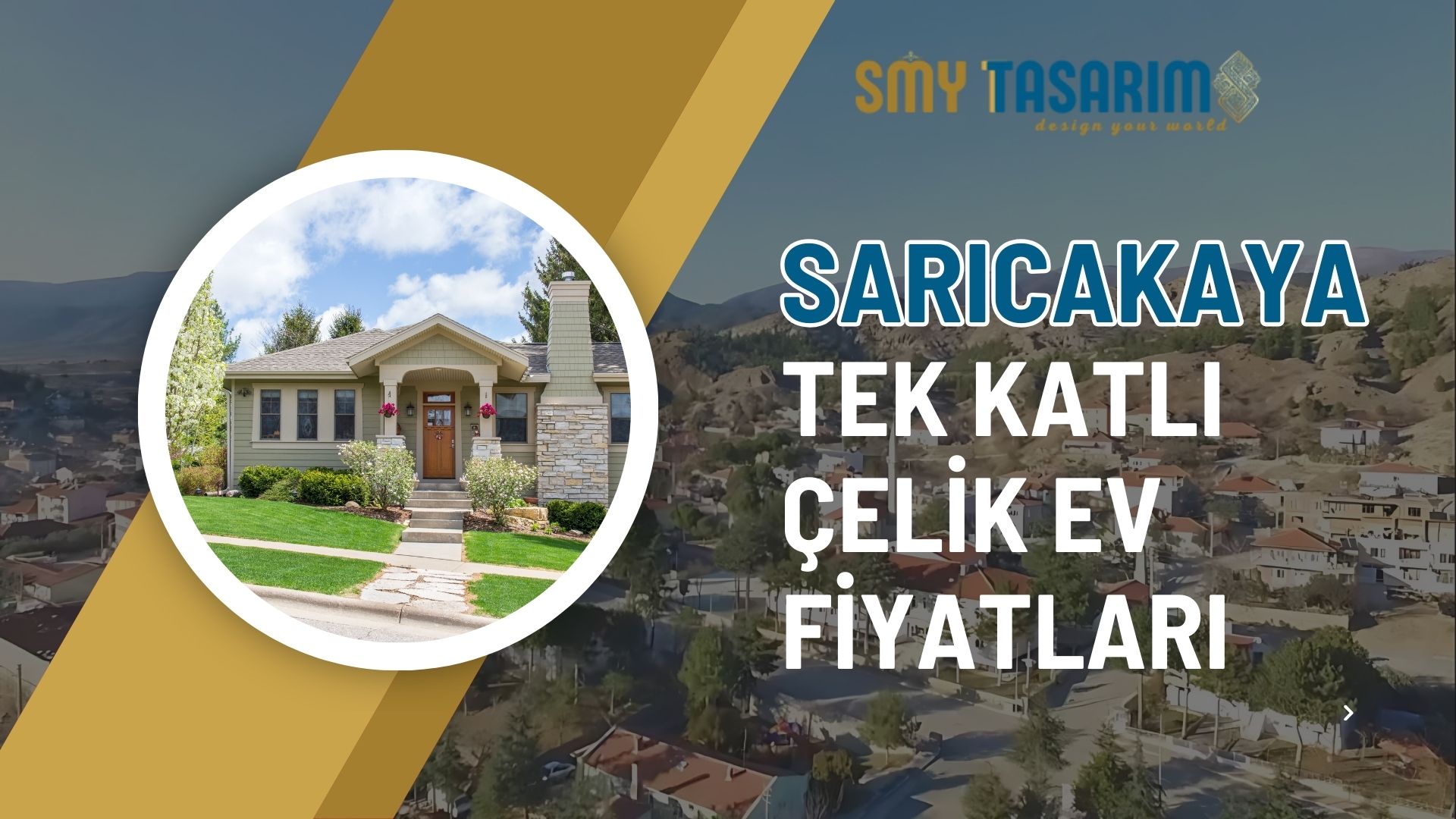 Sarıcakaya Tek Katlı Çelik Ev Fiyatları